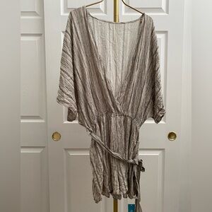 Cupshe Black and White Patterned Dress